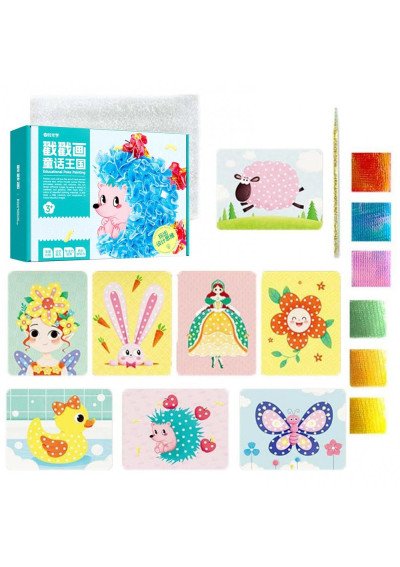 Lavinamasis Origami Žaidimas „Ežiukai“ | Rinkinys Vaikams nuo 4 m. | Girlianda.lt