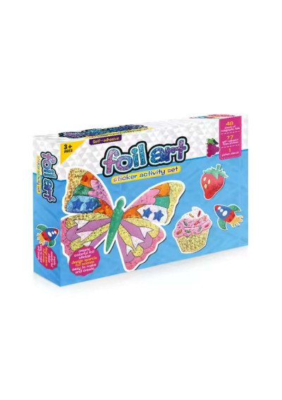 Foil Art Kūrybinis Rinkinys Vaikams | Folijos Menas | Girlianda.lt