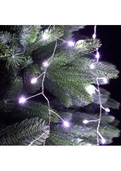 Vielinė Girlianda „Pasaka“ 12.5m, 500 Šaltai Baltų LED | 8 Režimai | Girlianda.lt