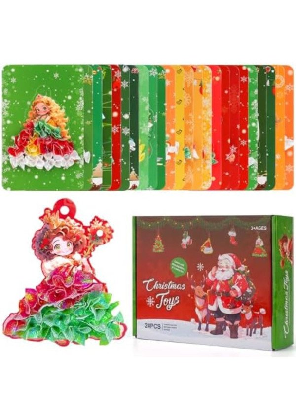 Kūrybinis Origami Žaidimas „Kalėdos“ – Popieriaus Lankstymas Vaikams