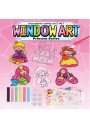 Kurkite magiškus "Window Art" princesių lipdukus su šiuo rinkiniu! Lavina smulkiąją motoriką, vaizduotę. Puikiai tinka langų dek