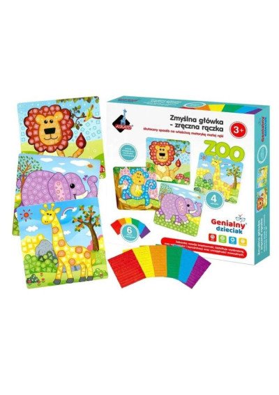 Kūrybinis Rinkinys Vaikams: Mozaika & Lipdukai | Girlianda.lt