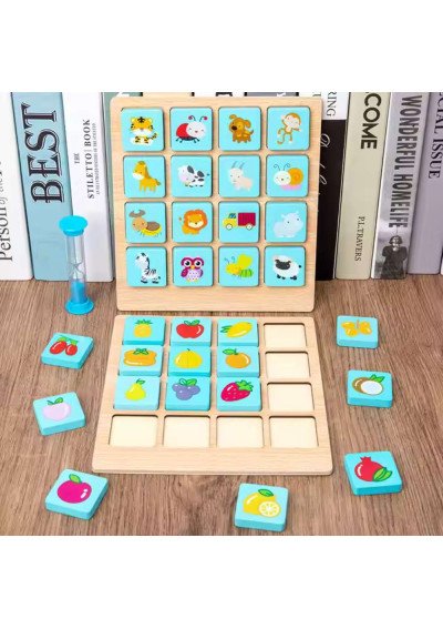 Atminties Lavinimo Žaidimas Vaikams | Logika | Girlianda.lt