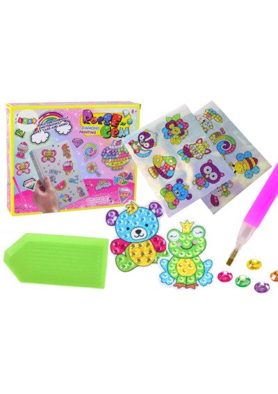 Deimantinė Mozaika Rose Gem | Blizgantys Kūriniai | Girlianda.lt