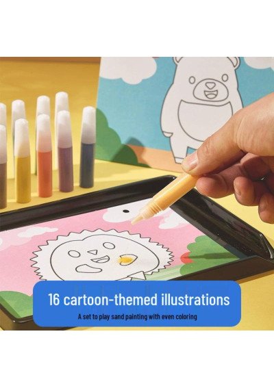 Piešimas Smėliu: Princesės (16 kortelių) | Kūryba | Girlianda.lt