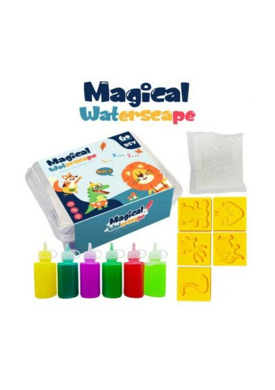 Aqua Gelz Kūrybinis Rinkinys (14 dalių) | Gelio Figūrėlės | Girlianda.lt