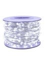 50m Vielinė Girlianda 500 LED | Šaltai Balta, Skaidrus Laidas | Girlianda.lt