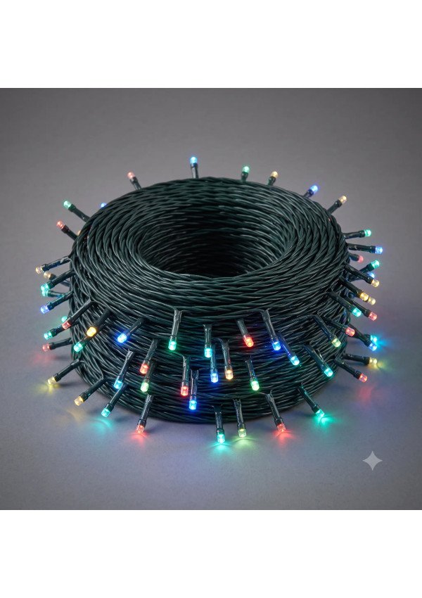 Vidaus girlianda 300 LED įvairiaspalvė