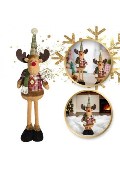 Kalėdinis elnias, reguliuojamo auksčio 62 cm