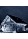 Varveklių girlianda 500 LED su FLASH | 22m šaltai balta lauko puošmena