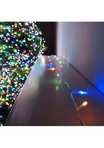 Vidaus Kalėdinė girlianda 500 LED | Įvairiaspalvės lemputės eglutei