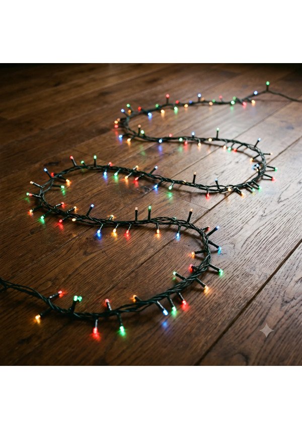 Vidaus Girlianda (500 LED) – Įvairiaspalvė