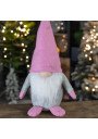 Kalėdinis Nykštukas 70cm. rožinis