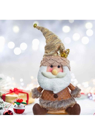 Sėdintis Kalėdų senelis 35cm.