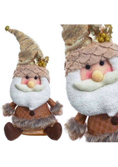 Sėdintis Kalėdų senelis 35cm.