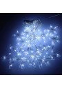 Girlianda Užuolaida „Žvaigždės“ Šaltai Balta | IP44 | 2.75m x 0.75m | Girlianda.lt