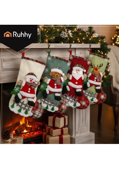 Kalėdinės kojinės 4 vnt.