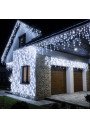 Lauko Girlianda Varvekliai 300 LED 15m Šaltai Balti | Girlianda.lt