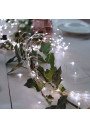 200m Girlianda Rasa 2000 LED Šaltai Balta (IP44, Pultelis) | Girlianda.lt